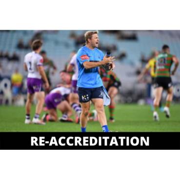 Level 1 Sports Trainer Re-accreditation Course